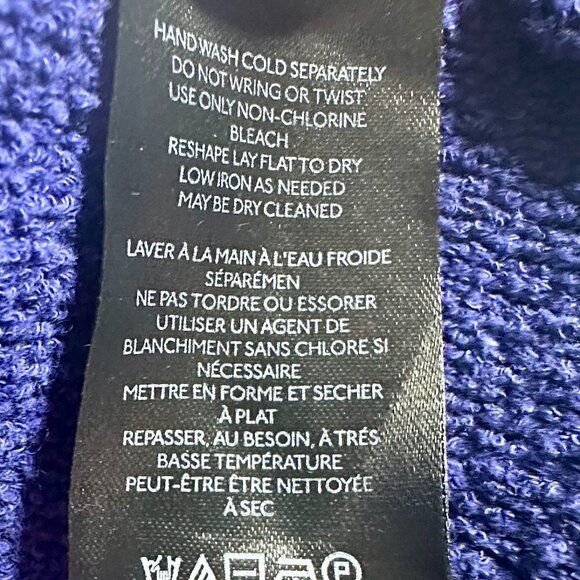 Free People Baby Cable Knit Tee Blue - Picture 8 of 12